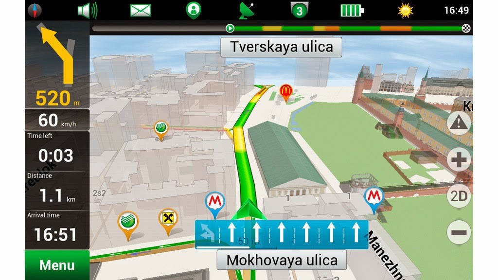 Aplikasi Peta Penunjuk Jalan Android